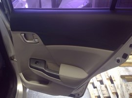 2014 HONDA CIVIC, SILVER, LX, 1.8L, AT,  A25146